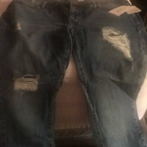 JustFab ripped jeans